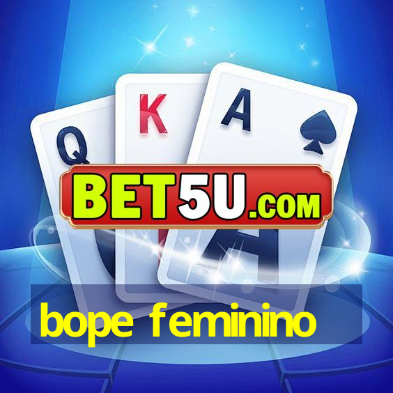 bope feminino